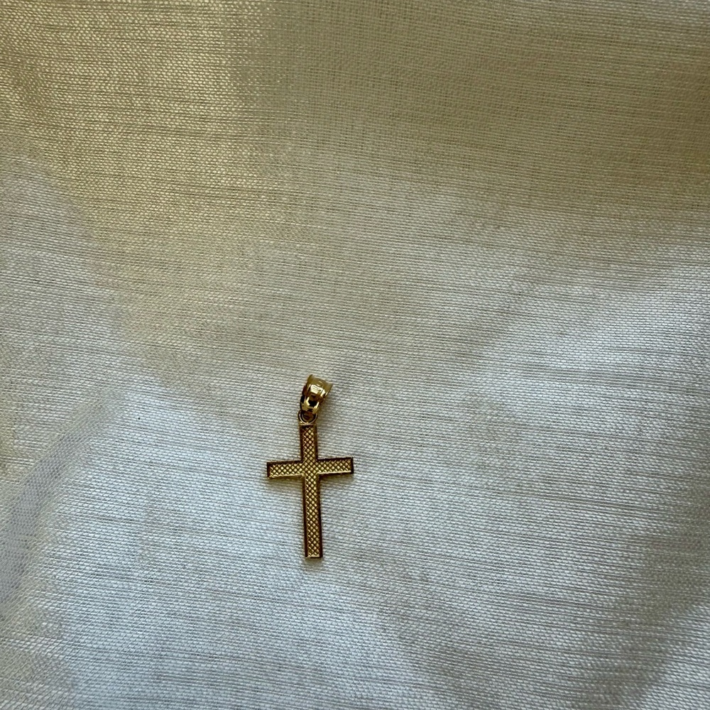 Timeless 10k Real Solid Yellow Gold Necklace - image 2